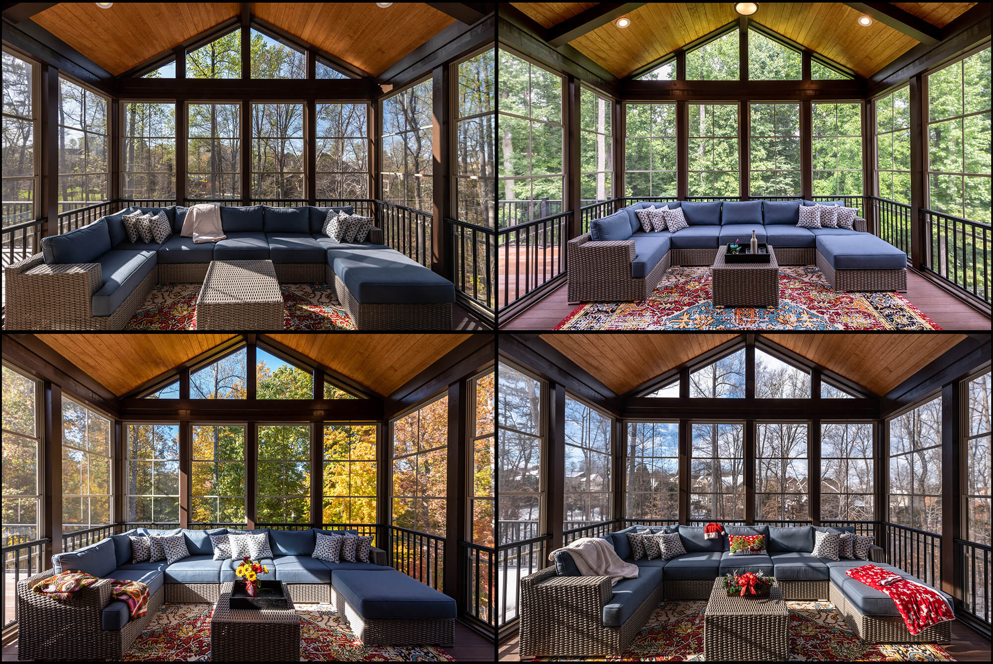 Room addition, top quality materials sun room, durability through all 4 seasons - Decatur, IL